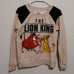 "The Lion King" Fleece Lined Sweatshirt